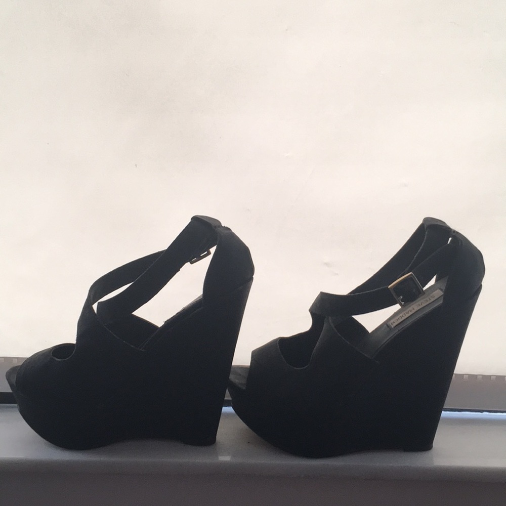 Steve Madden wedges.